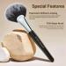 Big Fan Brush for Makeup | Professional Quality & Precision | Ideal for Makeup Artists & Beauty Enthusiasts - Buy Online on GoSupps.com