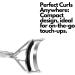 Vellichor Pain Free Handheld Eyelash Curler - Does not Pinch or Pull Eye Lashes - 3 Soft Silicone Replacement Pads Included - Buy Online on GoSupps.com