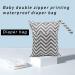 Kuou Waterproof Wet Bag | Double Zipper Diaper Bag for Swimsuits & Baby Items - Buy Online on GoSupps.com