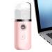 Nano Mister for Lash Extensions - Sprayer Mister Hydrating Portable Eyelash Aftercare Tool - Rechargeable Face Steamer for Lash Salon Make-Up & Skincare Treatments Pink