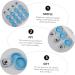 12 Pcs Mold Silicone Cupcake Small Stainless Steel Bowls International Chess Doll Bath Tub Silicone Baking Silicone Chess Moulds Baking Fondant Fudge Baking Tools Silica Gel 3.5X3.5X0.8CMx2pcs Bluex2pcs - Buy Online on GoSupps.com