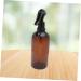 DOITOOL Barber Spray Bottle Toiletry Clear Bottle Essential Oils Bottle Salon Hair Spray Diffuser Bottle Empty Perfume Bottle Sample Containers Cosmetic Watering Can Clean medium Brown - Buy Online on GoSupps.com