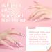 NXJ INFILILA Nude Gel Polish Set - 6 Colors Milky White & Jelly Nude - Translucent DIY Nail Art Kit for Home & Salon - 10ML Professional Quality - Buy Online on GoSupps.com