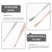 Earwax Removal Tools Set - Portable Double-Ended Steel Ear Picks with Catcher, Spiral Spoon, and Cleaning Bag - 3 Sets for Adults - Assorted Colors - 12.5X0.8CMx3pcs - Buy Online on GoSupps.com
