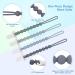 4-Pack Silicone Pacifier Clips with One-Piece Beads - Flexible Teething Relief for Baby Boys and Girls | Rust-Free Holders for Newborns (Grey) - Buy Online on GoSupps.com