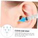 OFFIGAM 6Pcs Ear Wax Removal with Smooth Material Safe Ear Cleaning Tool for Adults Home Salon Use Capacity with Dosage Scale for Comfortable Wax - Buy Online on GoSupps.com
