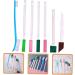 Solustre 7-Piece Toilet and Keyboard Joint Cleaning Brush Set - Nonwoven Fabric Small Room & Auto Inside Window Groove Cleaner - Buy Online on GoSupps.com