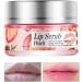 Lip Scrub Exfoliator Lip Overnight Moisturizer Sleeping Cream Lip Repair Balm Peach lip repair - Buy Online on GoSupps.com