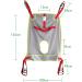Toileting Sling Sling for Hoist Leg Lifter Reusable Full Body Sling Patient Lift for Elderly Bariatric and Disabled Home UseBathroom Transfer Hammock (Size : L) (X) - Buy Online on GoSupps.com