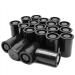 Lucywey 20pcs Foil for Scientific Activities Small Storage and Treasure Hunting Accessories (Black)