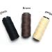 BLUPLE Professional Weaving Threads 3 Rolls - Wig Making Hand Sewing Hair Weft - DIY Hair Weave Extension Kit (Black Beige Brown) - Buy Online on GoSupps.com