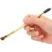 Double Ended Eyebrow Eyelash Brush Professional for Brow Makeup Grooming with Spiral Design (Original Wood Color) - Buy Online on GoSupps.com