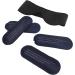 Versatile Ice Bags for Face - Hot & Cold Compress for Muscle Relief Dentistry & Facial Wrap (Black) - Buy Online on GoSupps.com