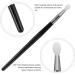 FRCOLOR Silicone Eyeshadow Brush Professional Silicone Lipstick Applicator Lip Makeup Brush Set for Applying Cream 3pcs 14.5x0.5cm Black 1 - Buy Online on GoSupps.com