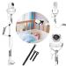 Burnnove Babyphone Baby Camera Baby Monitor Holder Baby Monitor Halter Compatible with Most Baby Phone Cameras