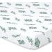 Peanutshell Fitted Pack n Play Mini Crib Sheets | Unisex 2 Pack Set Farmhouse Floral Grey Plaid | Baby Boys Girls - Buy Online on GoSupps.com