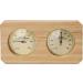 Reliable Wooden Sauna Thermometer & Hygrometer | 2-in-1 Moisture & Temperature Measuring Device for Optimal Sauna Experience - Buy Online on GoSupps.com