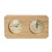 Wooden 2-in-1 Sauna Thermometer & Hygrometer | Accurate Humidity & Temperature Control for Optimal Sauna Experience - Buy Online on GoSupps.com