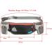 Aonijie Sports Drinking Belt for Men & Women - Adjustable Waist Pack with 2 Bottles & Hip Pocket - Black - Buy Online on GoSupps.com