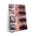 UTWEXZKGE Types of Eyelash Extensions Eyelash Extension Poster Beauty Salon Poster 2 Canvas Art Wall Poster Printing Office Bedroom Aesthetic Poster Living Room 16x24inch(40x60cm) Frame-style