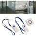 Pusokei Wireless Call Button System for Seniors - 2 Transmitters 1 Receiver 4 Volume Levels 330m Range - Ideal for Nursing Staff & Elder Care - Buy Online on GoSupps.com