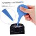Hemoton Ear Wax Removal Tool - Hand Crank Blue Air Duster for Ear Cleaning and Nasal Suction - Buy Online on GoSupps.com