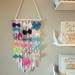 Fancy Kid Girl's Gifts Hair Clip Holder with Wood Frame Bow Organizer Storage Display Wall Hanging Decoration -1 - Buy Online on GoSupps.com