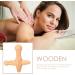 Fomiyes Thai Traditional Reflex Zone Massage Tool - Wooden Stick for Body Neck & Back Acupuncture Relief - Buy Online on GoSupps.com