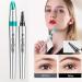 2024 New Microblading Eyebrow Pen 3D Waterproof Microblading Eyebrow Pencil 4-Tip Waterproof Eyebrow Pen Natural Makeup Long-Lasting Fine Stroke Magic Eyebrow Pencil Stay on All Day (Light Brown) - Buy Online on GoSupps.com