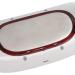 Zerodis Menstrual Heating Pad - USB Rechargeable Vibration Massage | 3 Heat Settings for Cramps (White) - Relief & Comfort - Buy Online on GoSupps.com
