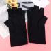 Solustre UV Protection Manicure Gloves - Anti-UV Half-Finger Nail Dryer Tools - 2 Pairs in Black for Salon & Home Use - Buy Online on GoSupps.com