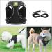 Harness and Lead Set for Puppy Cat Adjustable Reflective Vest Harness Cat Leash Cat Harness Escape Proof for Small Dog Cat Kitten Puppies Walking - Buy Online on GoSupps.com