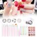 Nail Art Kit Nail Art Tools Kit DIY Nail Art Nail Art Polish Pen Tin Foil Paper