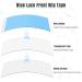 120-Piece Double Sided Lace Front Wig Tape for Waterproof Long & Short Wigs-Easy C-Shaped Adhesive Tape-great for Toupees & Hair Extensions (Blue) - Buy Online on GoSupps.com