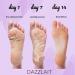 Foot Peel Mask - 3 Pairs Baby Foot Exfoliator for Callus & Dead Skin Remover Cracked Heel Repair | Soft Smooth Feet - Buy Online on GoSupps.com