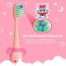 NELL&WELL 6-Piece Pink Replacement Toothbrush Heads for NW-006/NW-007 Sonic Electric Toothbrush - Buy Online on GoSupps.com