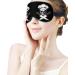 Skull Chef Sleep Mask - Adjustable Strap Eye Cover for Sleeping, Blocking Light - Men's and Women's Night Travel Blindfold - Buy Online on GoSupps.com