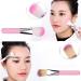 ZHIYE Children Makeup Brushes 7Pcs Makeup Brush Set Foundation Eyebrow Eyeliner Brush Cosmetic Concealer Brushes for Kids Girls Women trave - Pink with case - Buy Online on GoSupps.com