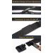 LionVII Men's Casual Elastic Work Belt - Adjustable Web Waist Strap, Metal Buckle, Easy Trim - Gray - Fits 27-46 Waist - Buy Online on GoSupps.com