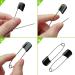 50 Pcs Black Diaper Pins with Safe Locking Closures - Plastic Head Safety Pin - Buy Online on GoSupps.com