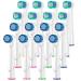 Replacement Toothbrush Heads for Oral B Braun Electric Toothbrush - 16 Pack Compatible with Oral B Cross Action/Pro1000/9000/ 500/3000/8000 Toothbrush.