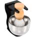 Vintorky 1 set of beard bowl men's cup of shaving brushes with holder shaving foam brush brush hair shaving brush cup.