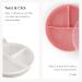 Twistshake Zom Lid Seals for Children | BPA-Free Baby Feeding Plate & Dishes | Pastel Blue 6+ Months - Buy Online on GoSupps.com