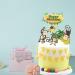 Jungle Safari Cake Decorations Monkey Theme Happy Birthday Cake Topper Animal Cupcake Toppers Picks for Animals Theme Baby Showers Birthday Party Supplies - Buy Online on GoSupps.com