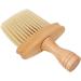 Qukaim Neck Duster Barber Brush Neck Duster Nylon Bristles Wood Handle Simple Style Hair Cutting Neck Duster - Buy Online on GoSupps.com