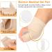 Bunion Corrector Sleeve with Gel Pad Cushion for Hallux Valgus, Hammer Toe Pain Relief | Men and Women | Day & Night Use - Buy Online on GoSupps.com