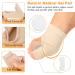 Hallux Valgus Corrector 1 Pair - Bunion Toe Support Separator and Protector with Gel Spreader for Day and Night Use - Buy Online on GoSupps.com