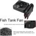 Longzhuo Mini Aquarium Fan - Adjustable Fish Tank Chiller 100-240V for International Shipping - Buy Online on GoSupps.com