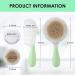 Mocarheri Baby Hair Brush and Comb Set - Soft Goat Bristle Hair Brush, Bath Sponge, and Baby Comb for Newborns & Toddlers (3 Piece) - Buy Online on GoSupps.com