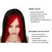 Baruisi Long Red Black Wig - Heat Resistant Synthetic Hair Wigs for Women - Buy Online on GoSupps.com